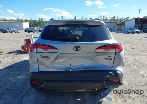 2024 Toyota Corolla Cross Hybrid Se из США, поврежденный, VIN 7MUFBABG0RV041846